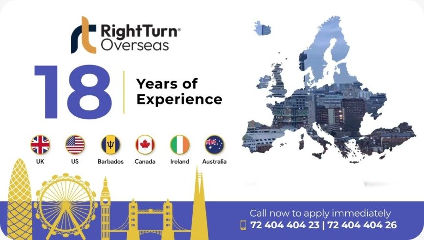 RightTurn Overseas – 18 Years of Experience
